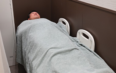 下剤の院内服用が可能